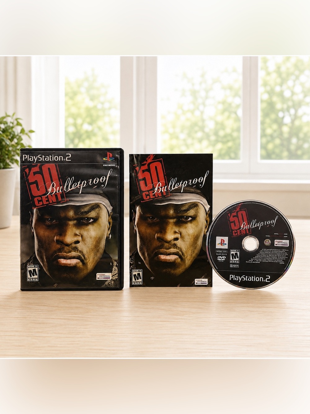 50 Cent: Bulletproof-Sony PlayStation 2 PS2 Game with Instructions CIB Complete